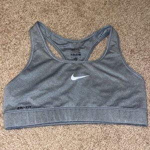 Nike Women's Gray Sports Bra